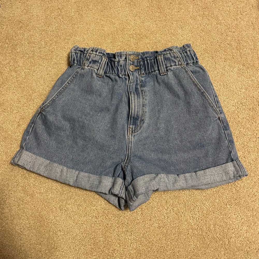 Forever 21 Blue Jean Shorts